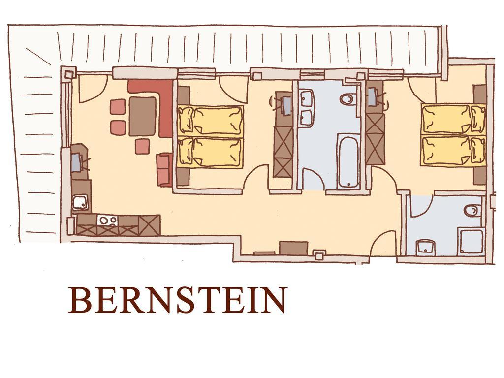 Ferienwohnungen Haus Der Mitte マイヤーホーフェン 部屋 写真